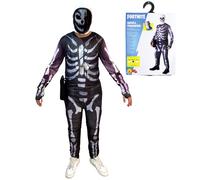 Skull Trooper De Fortnite, Disfraz Oficial De Carnaval De Milite Teschio Rubie's
