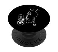 Skull - You Are SO Wow #mystinkytober25 PopSockets PopGrip Adhesivo