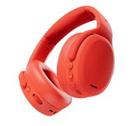 Skullcandy Crusher ANC 2 Cascos Inalámbricos Bluetooth Over-Ear, Multi-Sensory Bass, Cancelación Activa de Ruido, 60 Horas de Autonomía - Rojo
