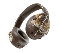 Skullcandy Crusher ANC 2 Cascos Inalámbricos Bluetooth Over-Ear, Multi-Sensory Bass, Cancelación Activa de Ruido, 60 Horas de Autonomía - Realtree Edge Marrón