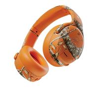 Skullcandy Crusher ANC 2 Cascos Inalámbricos Bluetooth Over-Ear, Multi-Sensory Bass, Cancelación Activa de Ruido, 60 Horas de Autonomía - Realtree Edge Naranja