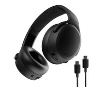 Skullcandy Crusher ANC 2 Cascos Over-Ear Inalámbricos con Cancelación de Ruido y Sensory Bass, 50 h de Autonomía, Skull-iQ, con Alexa Habilitada, Compatibles con Dispositivos Bluetooth - Negro