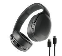 Skullcandy Crusher EVO Cascos Over-Ear Inalámbricos con Sensory Bass, 40 h de Autonomía, Micrófono, Compatibles con iPhone Android y Dispositivos Bluetooth - Negro