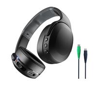 Skullcandy Crusher EVO Cascos Over-Ear Inalámbricos con Sensory Bass, 40 h de Autonomía, Micrófono, Compatibles con iPhone Android y Dispositivos Bluetooth - Negro