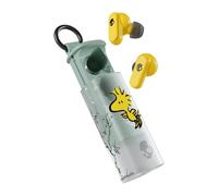 Skullcandy Dime EVO Auriculares In-Ear Inalámbricos, 36 h de Autonomía, Micrófono, Compatibles con iPhone Android y Dispositivos Bluetooth - Peanuts Woodstock