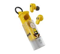 Skullcandy Dime EVO Auriculares In-Ear Inalámbricos, 36 h de Autonomía, Micrófono, Compatibles con iPhone Android y Dispositivos Bluetooth - Peanuts Charlie Brown