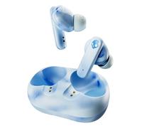 Skullcandy EcoBuds Auriculares In-Ear Inalámbricos, 8 h de Autonomía, Estuche de Carga Sin Batería, Micrófono, Compatibles con iPhone Android y Dispositivos Bluetooth. Glacier