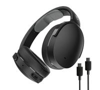 Skullcandy Hesh ANC Cascos Over-Ear Inalámbricos con Cancelación de Ruido, 22 h de Autonomía, Micrófono, Compatibles con iPhone Android y Dispositivos Bluetooth - Negro