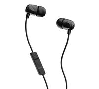 Skullcandy Jib Auriculares In-Ear con Cable, Micrófono, Compatibles con Dispositivos Bluetooth y Ordenadores - Negro