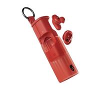 Skullcandy Method 360 ANC Auriculares inalámbricos, Sonido Bose, Cascos Bluetooth, cancelación de Ruido, 40 Horas de autonomía, Resistentes al Sudor y al Agua - Rojo