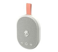 Skullcandy Ounce+ Altavoz Portátil Inalámbrico con Bluetooth, Impermeabilidad IPX7, 16 Horas de Batería, True Wireless Stereo y Correa Integrada para Viajes y Uso en Exteriores - Hueso/Naranja