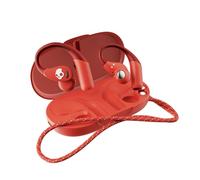 Skullcandy Push 540 Open Auriculares Open Ear Inalámbricos Bluetooth Resistentes al Agua y al Sudor, 42 Horas de Autonomía, Banda Magnética Separable, Ajuste Seguro - Rojo