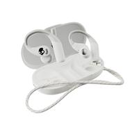 Skullcandy Push 540 Open Auriculares Open Ear Inalámbricos Bluetooth Resistentes al Agua y al Sudor, 42 Horas de Autonomía, Banda Magnética Separable, Ajuste Seguro - Blanco