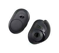 Skullcandy Push True Auriculares Inalámbricos, In-Ear Bluetooth con Micrófono, Alcance máximo de 10 m, Batería de 12 Horas de Duración con Funda de Carga, Almohadillas de Seguridad, Gris Oscuro