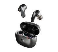Skullcandy Rail ANC Auriculares In-Ear Inalámbricos con Cancelación de Ruido, 27 h de Autonomía, Micrófono, Compatibles con iPhone Android y Dispositivos Bluetooth - Negro