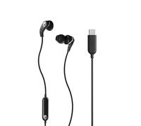 Skullcandy Set USB-C Auriculares In-Ear con Cable, Micrófono, Compatibles con Android y Portátiles- Negro
