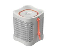 Skullcandy Terrain Mini Altavoz Portátil Inalámbrico con Bluetooth, Impermeabilidad IPX7, 14 Horas de Batería, True Wireless Stereo y Correa Integrada para Viajes y Uso en Exteriores - Hueso/Naranja