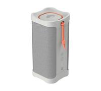 Skullcandy Terrain XL Altavoz Portátil Inalámbrico con Bluetooth, Impermeabilidad IPX7, 18 Horas de Batería, True Wireless Stereo, Correa Integrada para Viajes y Uso en Exteriores, Color hueso/Naranja