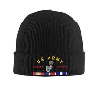 Skullcap Veteran De Guerra del 20.º Grupo De Fuerzas Especiales Clásico Sombrero Térmico Gorro De Punto para Correr Deporte Trabajo