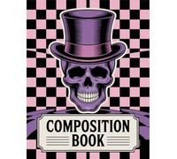 Skulls Halloween Composition Book: 120 Pages Notebook, with Pastelcartoon Cover Design, ideal for Ideas, Creative Writing, Women, Girls, Holiday ... Ideas, Creative Writing, Women, Girls, Hol