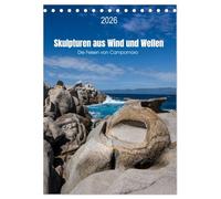 Skulpturen aus Wind und Wellen (Tischkalender 2026 DIN A5 hoch), CALVENDO Monatskalender: Die Felsskulpturen von Campomoro