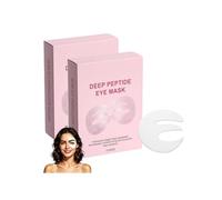Skulta Máscara de ojos de colágeno de péptido profundo, máscara de ojos de péptido profundo, parches debajo de los ojos para ojeras y ojos hinchados, diseño de tres piezas que cubre toda la zona de