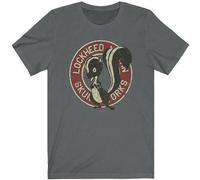 Skunk Works ADP 1943 Vintage - Camiseta para hombre, color gris, gris, M
