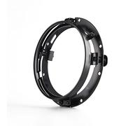 SKUNTUGUANG Anillo de montaje de faro redondo de 7 pulgadas para faro/Street Glide (negro)