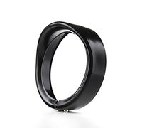 SKUNTUGUANG Anillo para embellecer Faros Delanteros Negros de 17,78 cm Compatible con Motocicleta Harley Davidson