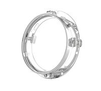 SKUNTUGUANG - Faro LED de 17,78 cm con Soporte Anular para Moto (cromado)