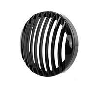 SkVLf protector rejilla Cubierta De Rejilla Para Faro De Motocicleta Accesorio ABS Negro Para Sportster Para XL883 Para XL1200 Para XL1200X Para X48 2004 5 3/4" 5.75" rejillas protectoras