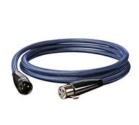 SKW Cable XLR Balanceado, OFC 3 Pins XLR Macho a Hembra Cable de micrófono para Micrófono, Altavoz, Grabadora, Equipo de Sonido, Mesa de Mezclas (1M, 1 cable)