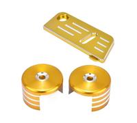 SKWXCCCVM Compatible con amortiguadores Traseros Honda Rebel CMX 500 300, Tapa Decorativa y Protector de Cubierta de depósito.(Gold)