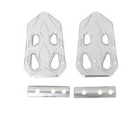 SKWXCCCVM Compatible con BMW R1300GS 2024 2025, Clavijas Delanteras for Motocicleta, Pedal, Palanca, Pedal, extensión, Extensor de Almohadilla(Sliver)