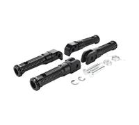 SKWXCCCVM Compatible con Yamaha YZF R6 R1/S/M reposapiés Delantero, Pedal de Motocicleta, Soporte de reposapiés Trasero for Pasajero(F and R BK)