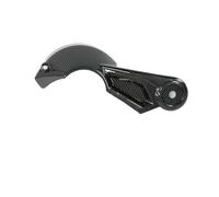 SKWXCCCVM Cubierta de protección del Protector de transmisión Final de la Motocicleta Protección del Eje de transmisión Trasero Compatible con BMW R1300GS 2023-2025(Carbon Black)