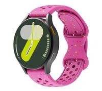 SKXMOD 18/20/22mm Silicone Strap for Samsung Galaxy Watch7/6/5/4/44/40mm Classic 43/47mm GearS3 Bracelet for Huawei 3 4Pro GT3/2e Watch Strap(Barbie,20MM)