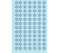 Sky Blue Floral Notebook - Lined Journal for Women, Teens & Students | 6x9, 200 Pages, Black & White Notebook for School & Work: Elegant Sky Blue ... Journaling, School, Office & Personal Use
