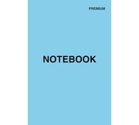 Sky Blue Notebook - Premium Minimalist Edition: Elegant lined notebook | Soft matte cover | Perfect for school, work, journaling, or daily notes