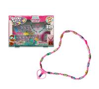Sky Castle - Sticki Rolls Super Set, Pulseras con Pegatinas, Temática Kawaii, 50 Pegatinas por Pulsera, 20 Rollos Intercambiables Extra, Incluye Abalorios, Colgantes y una Cinta, Famosa (TCR00000)
