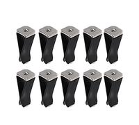 Sky City 2021 Nuevo 10pcs Auto Aire Acondicionador de Aire Outlet Outlet Clips de Perfume Clip Auto Accesorios (Color Name : Black)