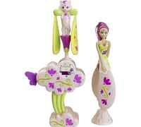 Sky Dancers - Felicia & Son Gato - Muñeca Volante y su Lanzador - A Partir de 6 años - Lansay