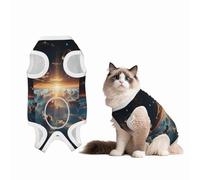 Sky in The Sun - Traje de recuperación para perros y gatos después de la cirugía, camisa de recuperación de mascotas, mamelucos para perros, traje de recuperación de cirugía para mascotas