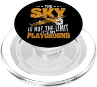 Sky Is Not The Limit Its My Playground RC Plane PopSockets PopGrip para MagSafe