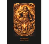Sky King Thunder Power Notebook - Greek Mythology Art: Ruler of Storms and Lightning Illustration | Divine Authority and Celestial Power Inspired by ... Artists & Fantasy Lovers (Antique Legacy)