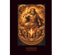 Sky King Thunder Power Notebook - Greek Mythology Art: Ruler of Storms and Lightning Illustration | Divine Authority and Celestial Power Inspired by ... Artists & Fantasy Lovers (Antique Legacy)