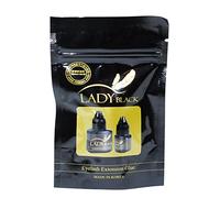 Sky Lady Black - Pegamento líquido para extensiones de pestañas, 10 ml, color negro, secado rápido 2 segundos, 6-7 semanas de fuerza de adherencia, resistente, extensión de pestañas profesional,