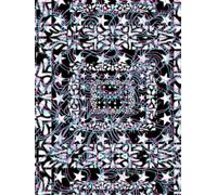 Sky Of Stars, Geometric Patterned, 200 Unlined, Star Detailed Page, 8x11, Hardcover Journal, Art Pad, Sketchbook, Drawing Book: Made With Hand-Drawn ... By: Artist Mary Elisabeth Linder @ MaryEMade