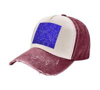 Sky Star - Gorras de béisbol lavadas, estilo camionero, vintage, ajustable, para deportes al aire libre, golf, tenis, rojo oscuro, Talla única