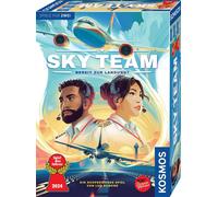 Kosmos Sky Team: Spiel, 684044 | Juego cooperativo para 2 personas a partir de 10 años, versión alemana, juego de estrategia, juego de mesa, juego de mesa